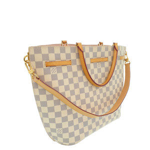 Louis Vuitton Girolata Bag Azur Damier White